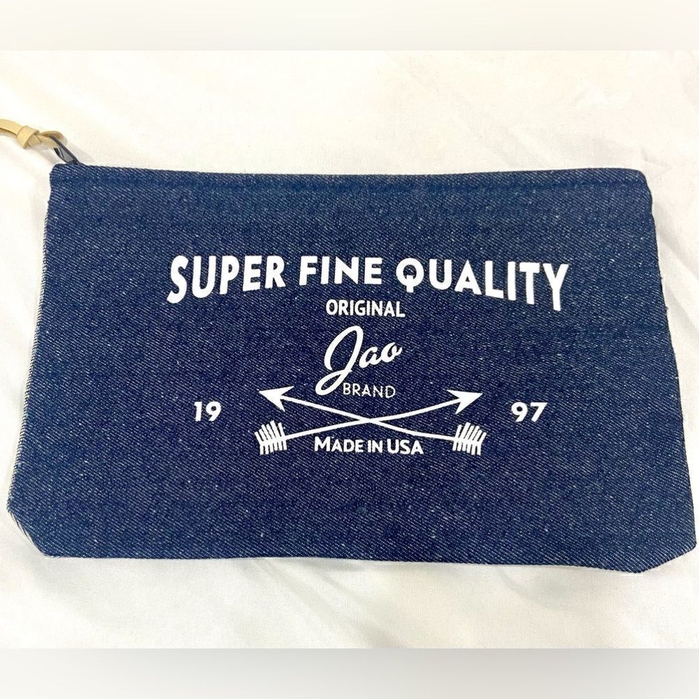Jap Brand Cosmetic bag denim (3x$15)